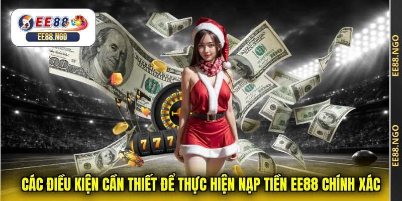 Các điều kiện cần thiết để thực hiện nạp tiền EE88 chính xác
